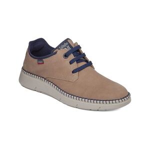 NEW!! Men’s Callaghan Circular Lace Up Taupe/Navy Sneaker Size 8.5